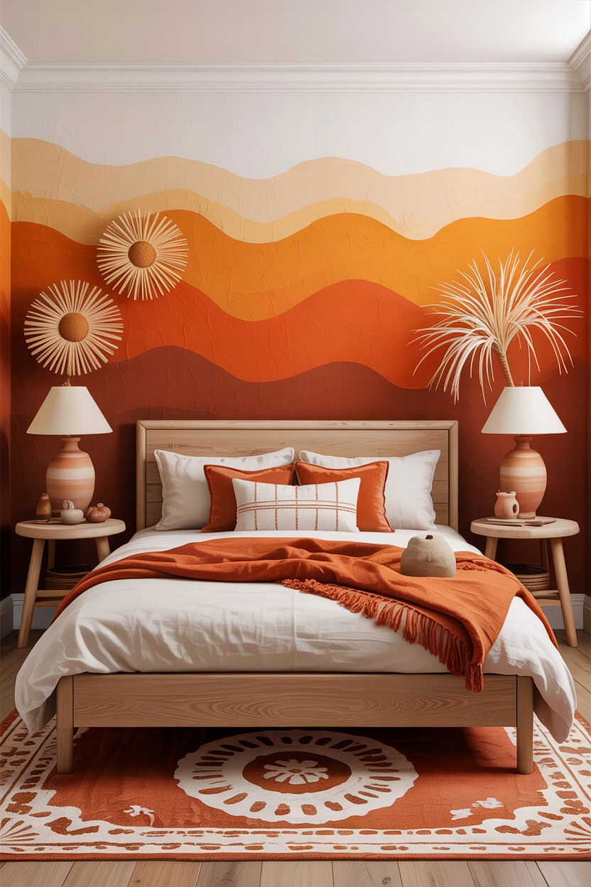 30 Dreamy Bedroom Ombre Wall Ideas for a New Look