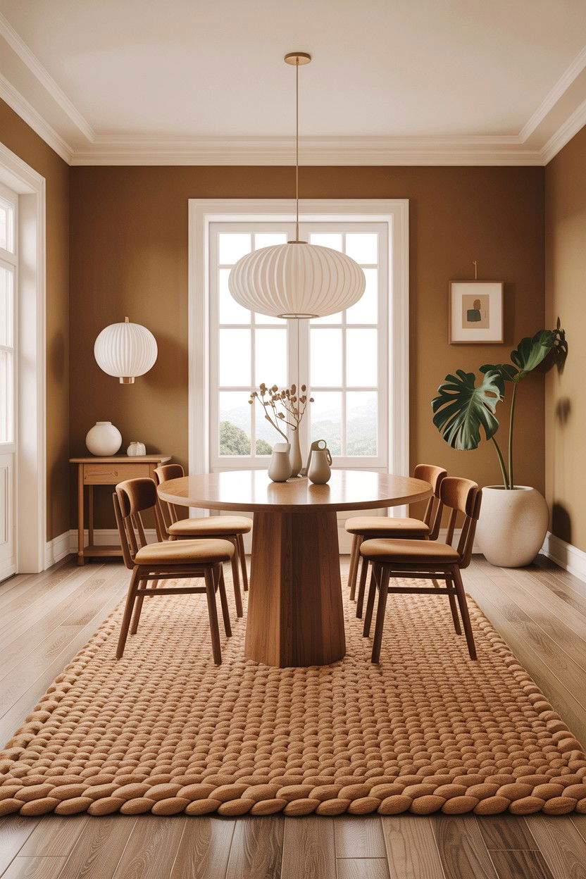 30 Warm Tan Dining Room Ideas for Stylish Gathering
