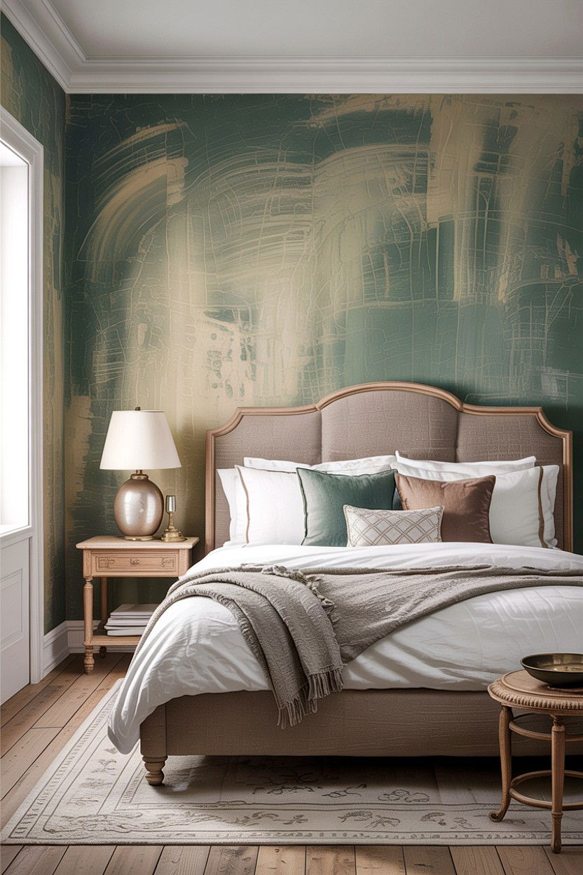 Textured Wall Finish - 30 insomnia bedroom ideas