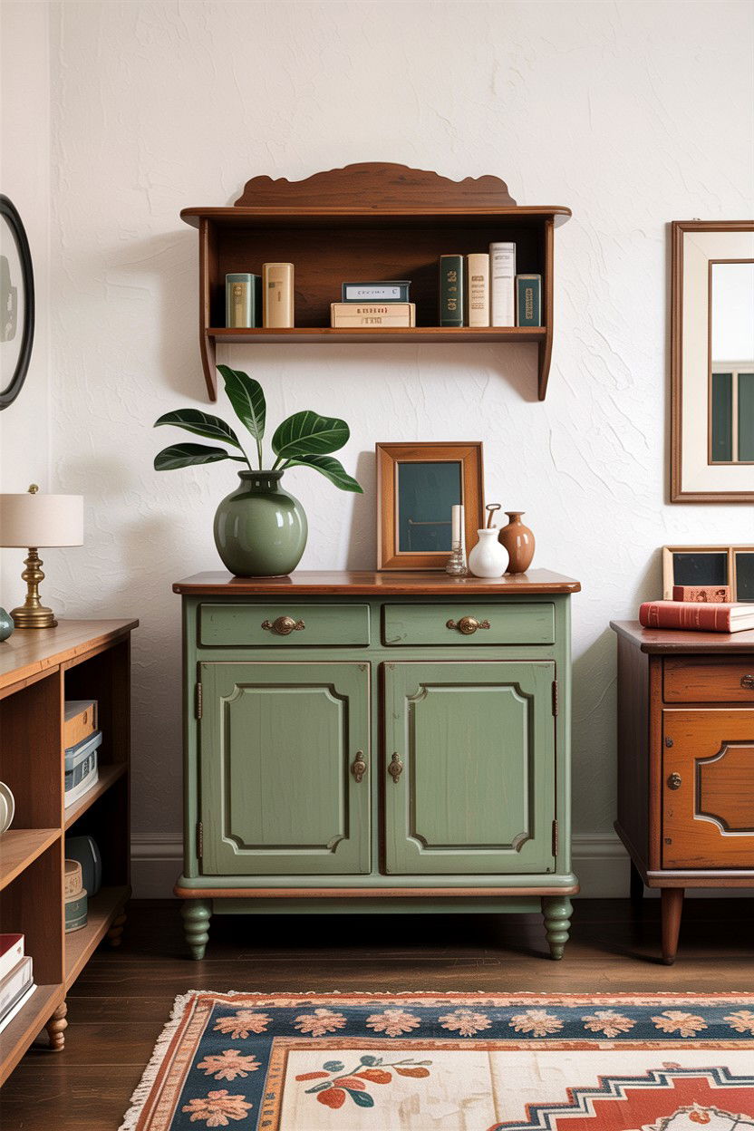 Thrift store furniture - 30 inexpensive living room ideas