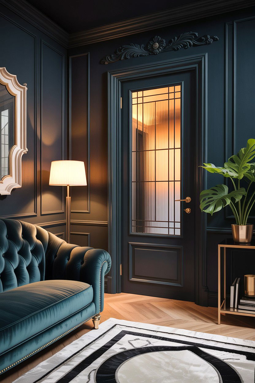 Tinted glass door - 30 living room glass doors