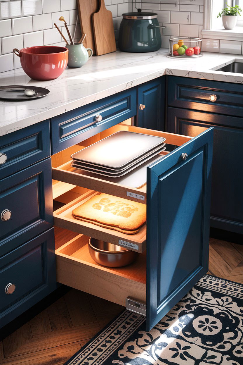 30 Small Kitchen Space Storage Ideas to Save Space
