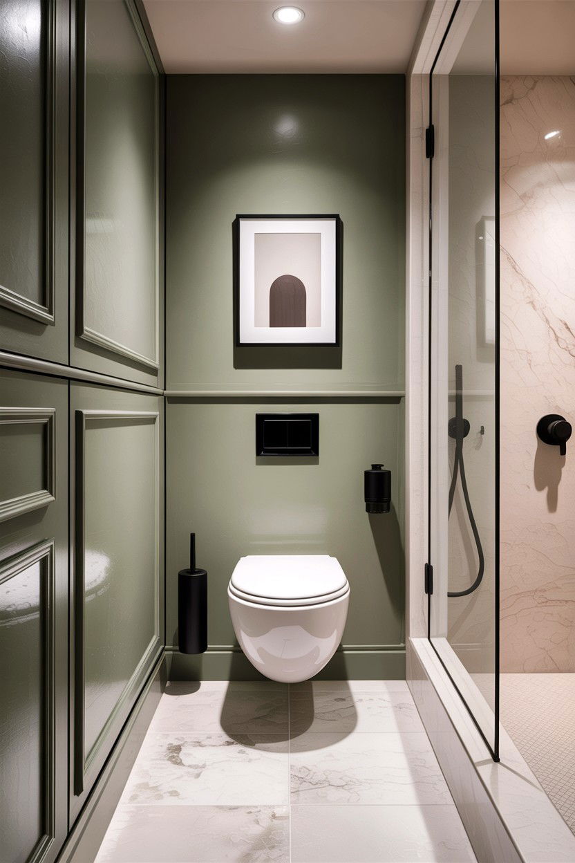 Toilet clearance space - 30 bathroom design rules