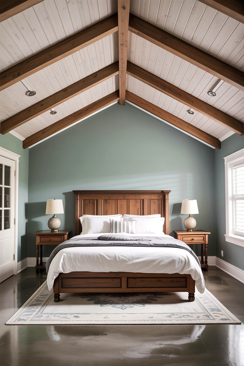 Tongue And Groove Vaulted Ceiling - 30 bedroom vaulted ceiling ideas