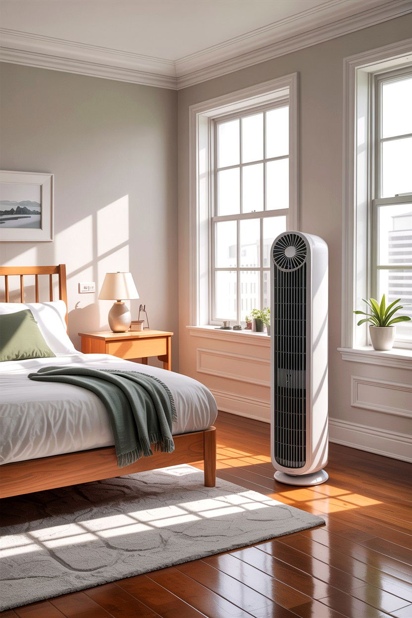 Tower Fan With Air Purifier - 30 bedroom tower fans