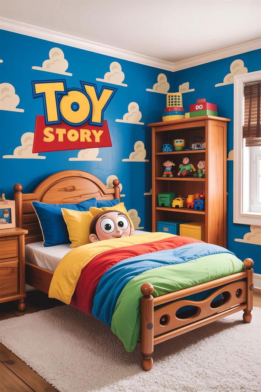 Toy Story Bedroom - 30 character home bedroom ideas