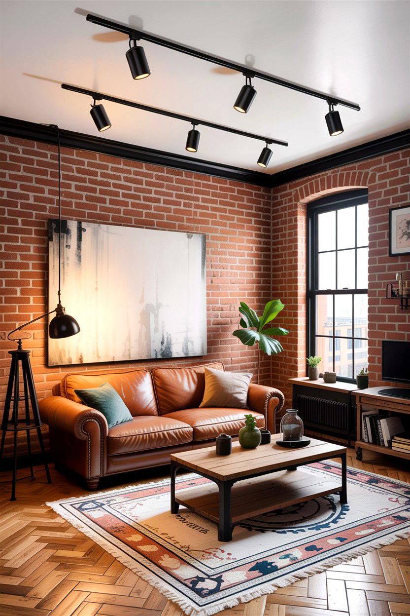 Track lighting dimmer solution - 30 living room dimmer lights ideas