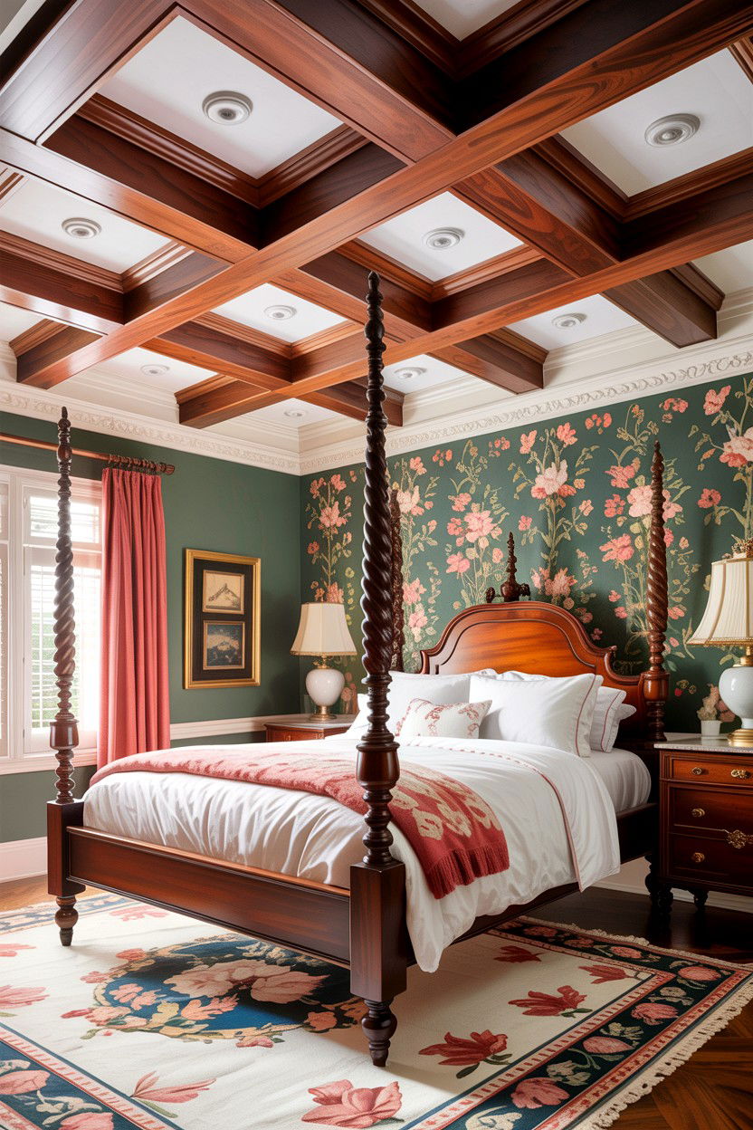 Traditional Bedroom Ceiling Beam - 30 exposed beam bedroom ideas
