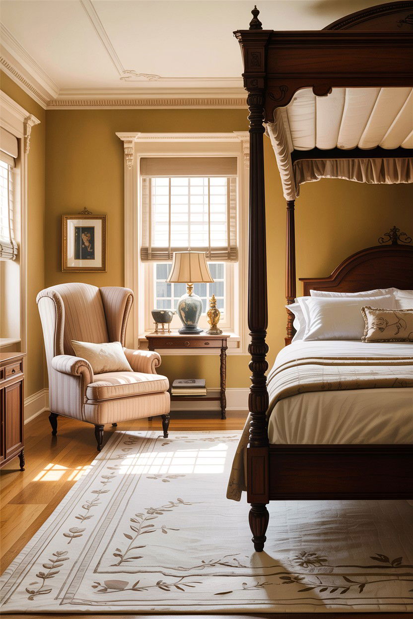 Traditional Beige Bedroom - 30 warm beige bedroom ideas