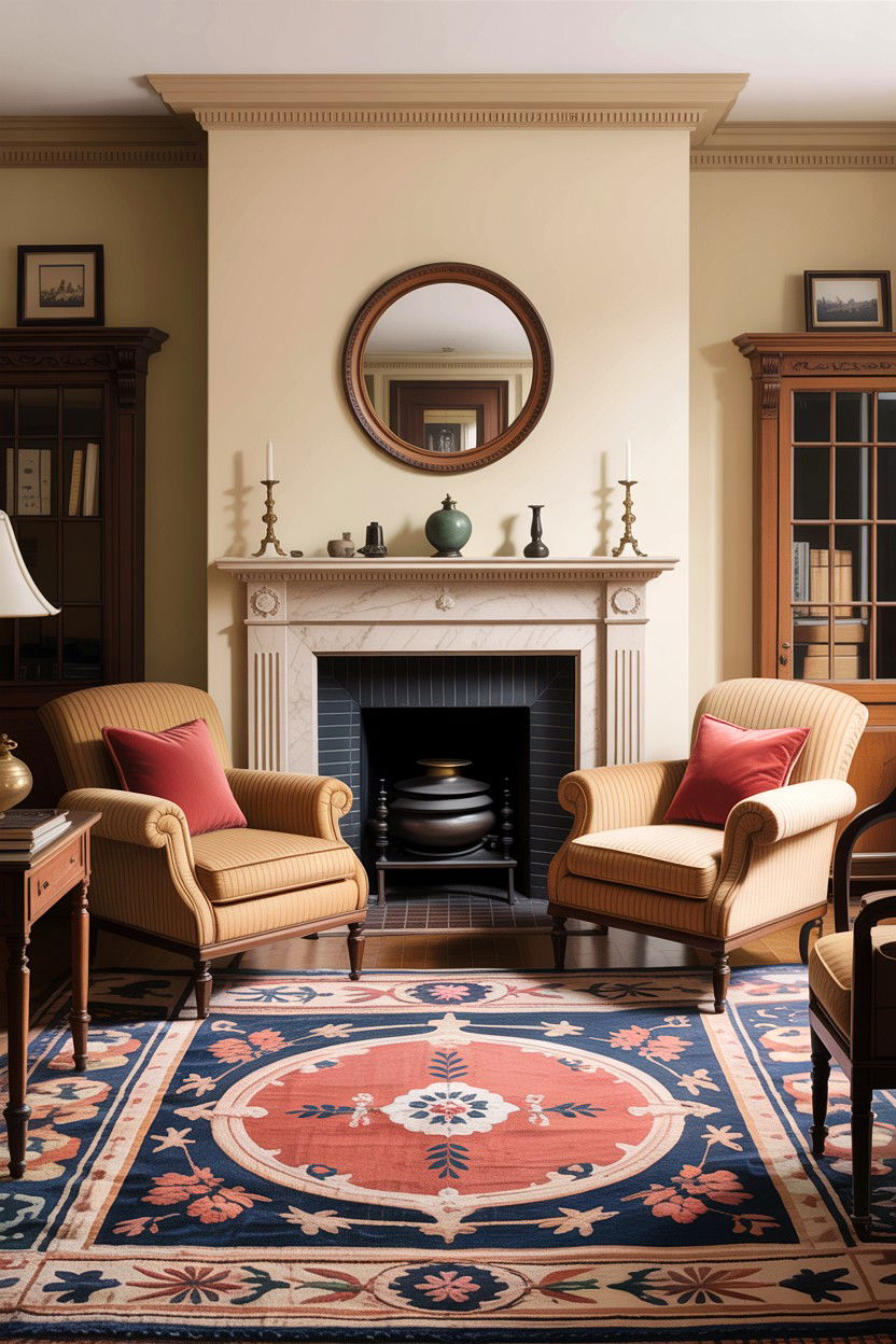 Traditional Edwardian living room - 30 Edwardian living room ideas