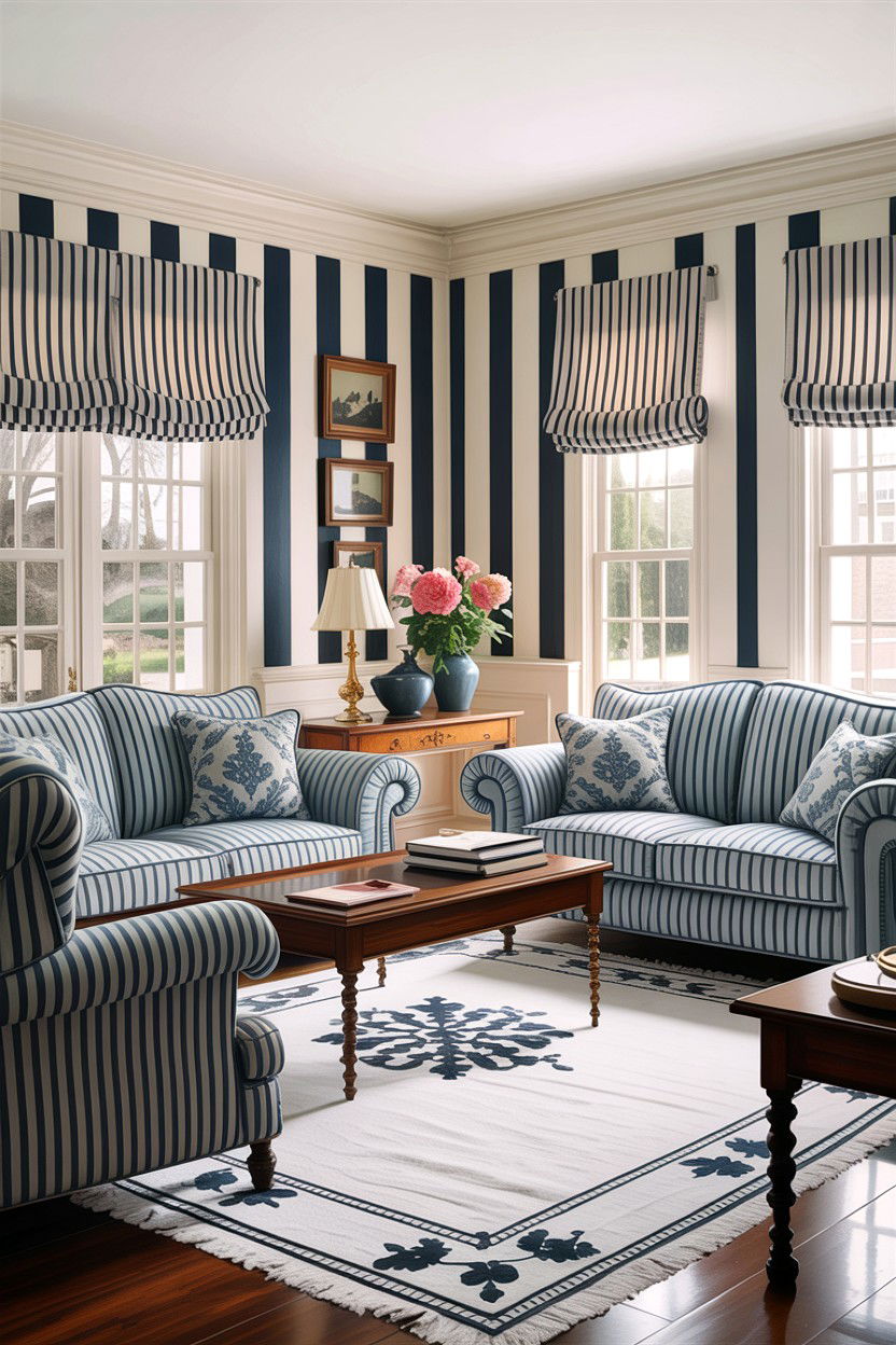 Traditional Hamptons living room - 30 hamptons living room ideas