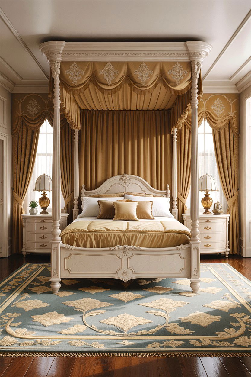 Traditional Ivory Bedroom - 30 ivory bedroom ideas