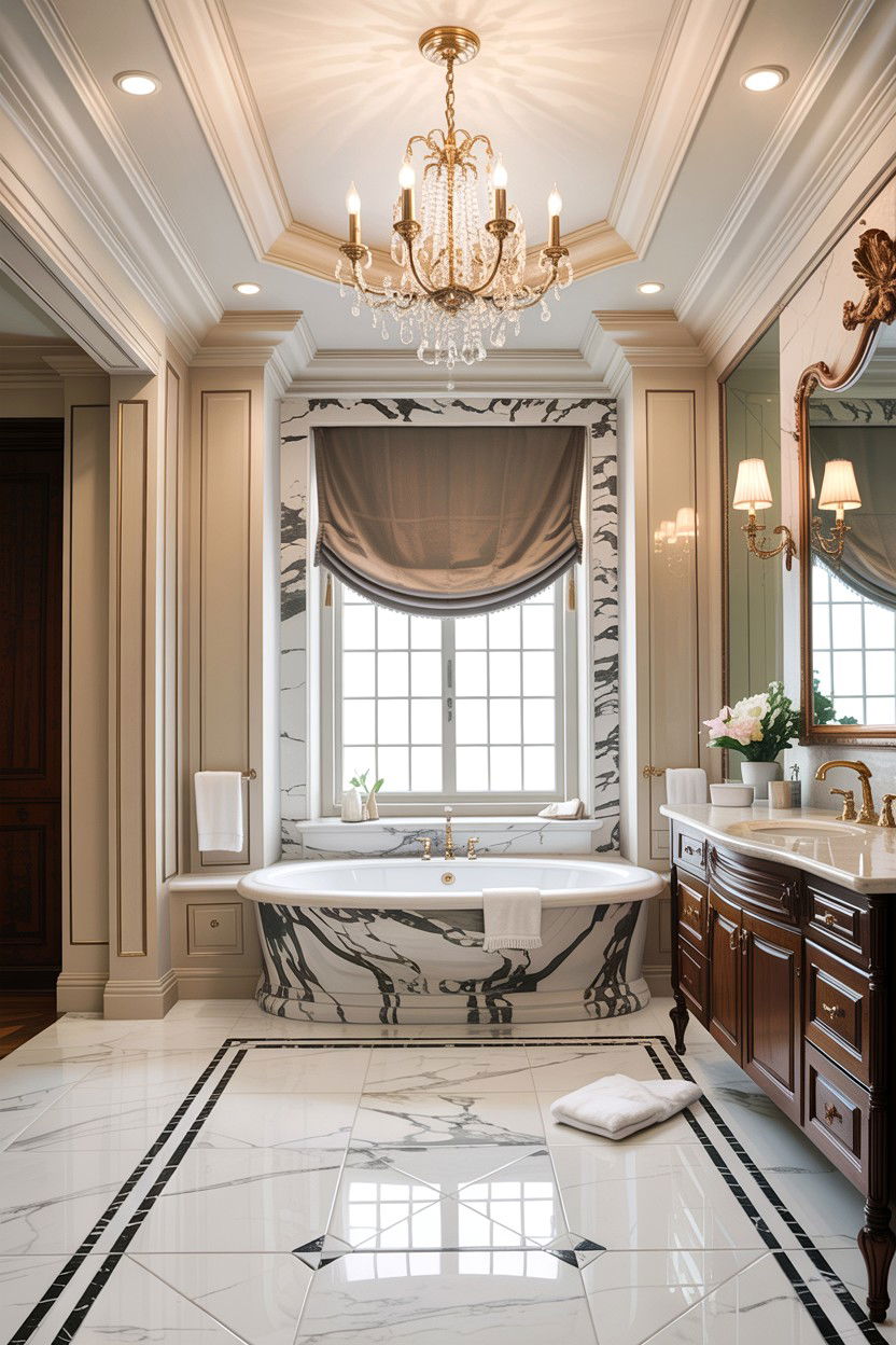 Traditional Luxury Bathroom - 30 custom bathroom ideas