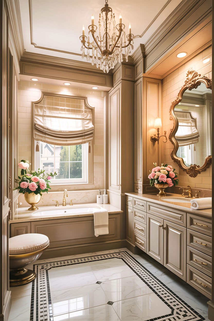 Traditional Master Bathroom - 30 custom home bathroom ideas
