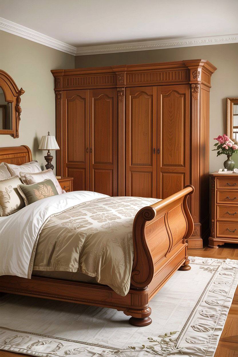 Traditional Solid Oak Bedroom - 30 bedroom oak furniture ideas