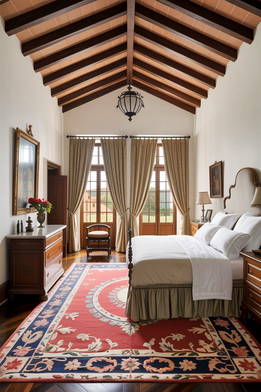 Traditional Spanish Villa Bedroom - 30 Spanish bedroom ideas
