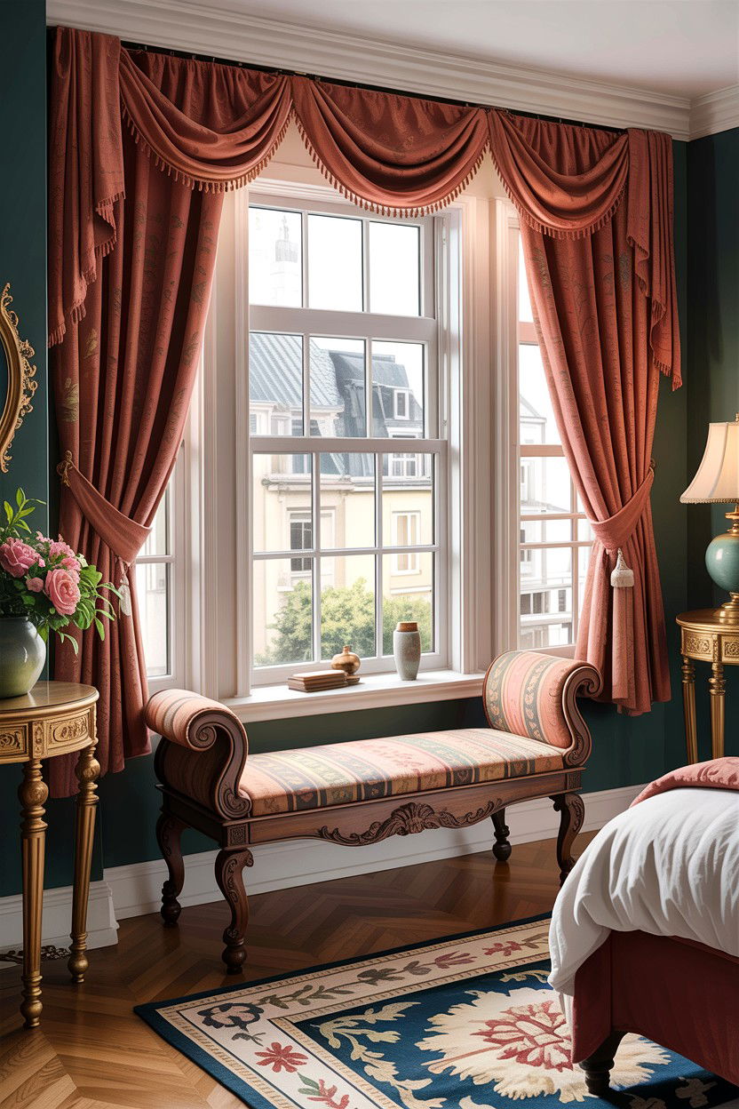 Traditional Window Bench - 30 bedroom window benches