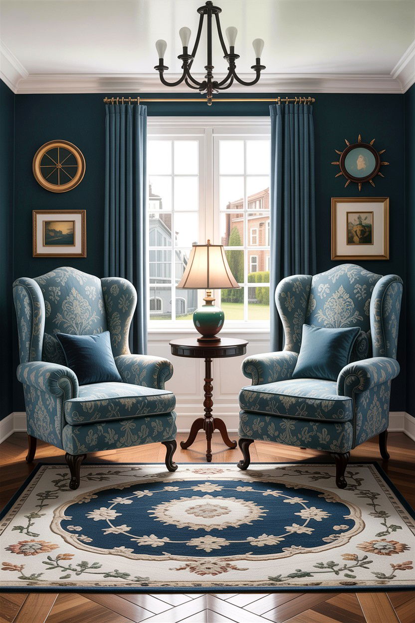 Traditional bedroom upholstered chairs - 30 bedroom with sitting area ideas