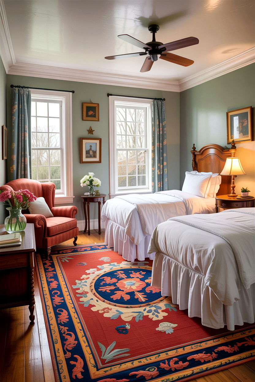 Traditional southern guest room - 30 Southern bedroom ideas