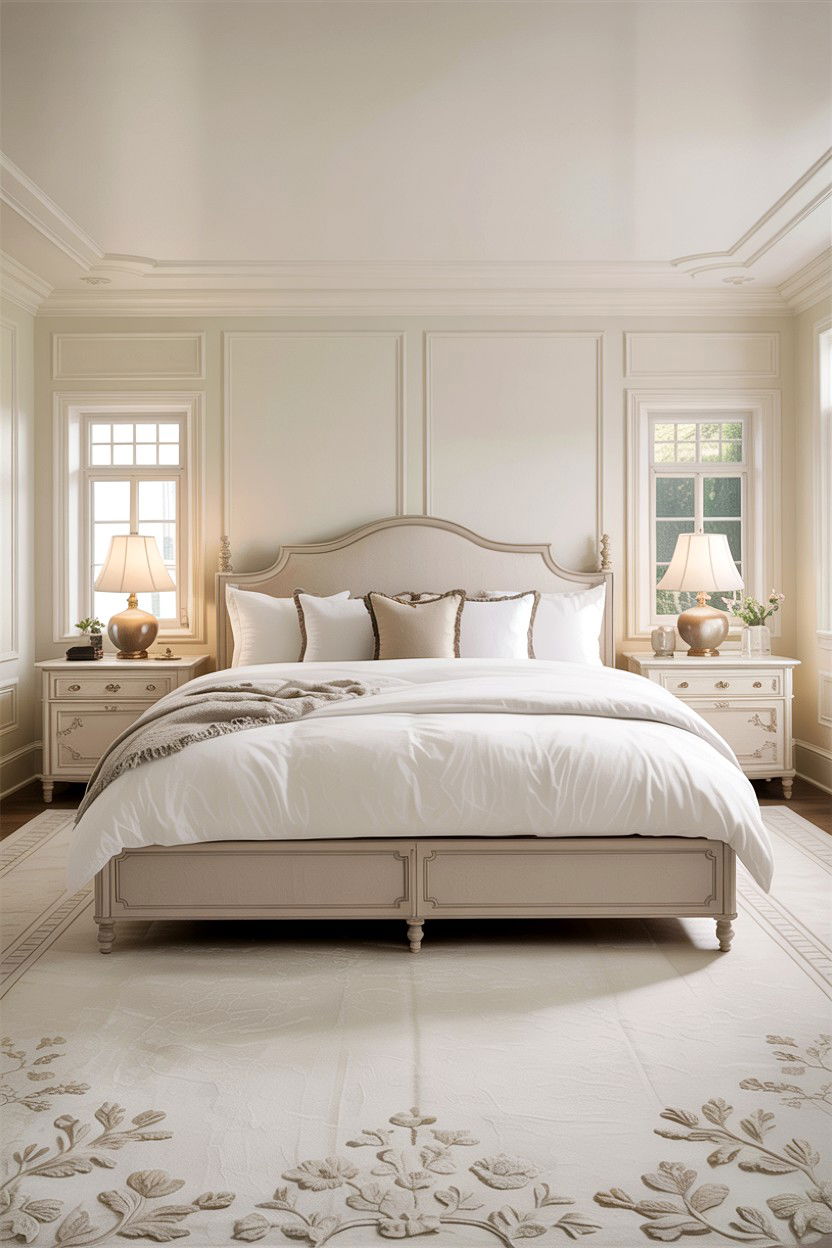 Traditional white master bedroom - 30 traditional white bedroom ideas