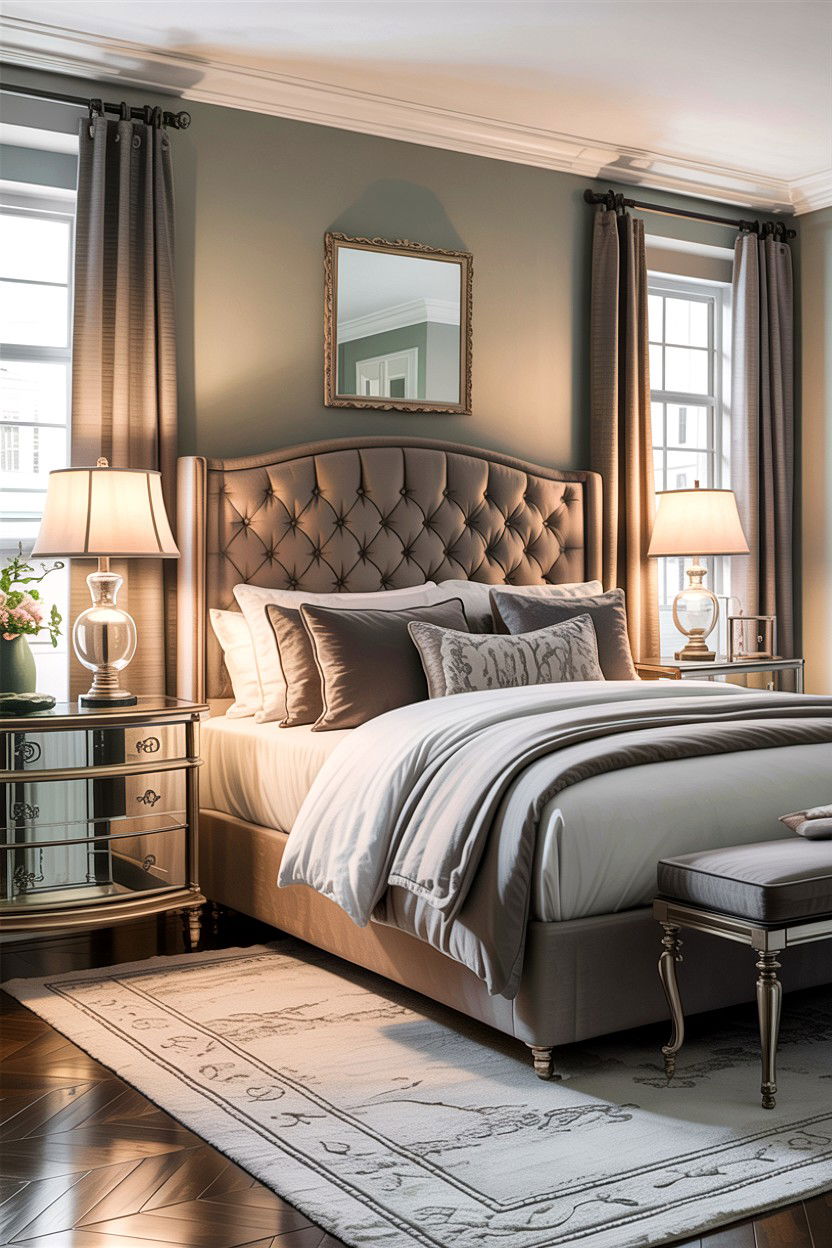 Transitional Bedroom Design - 30 bedroom inspiration ideas