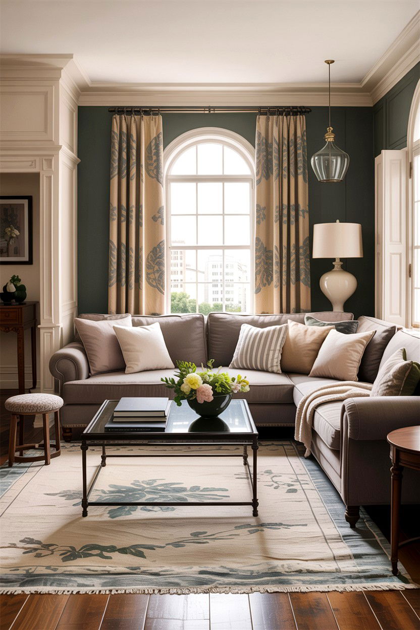 Transitional Living Room - 30 living room decor ideas