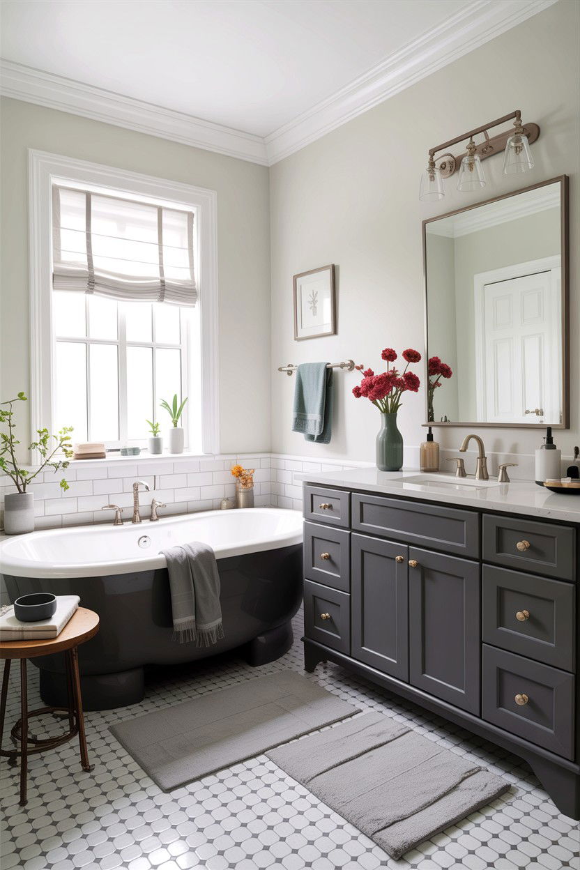 Transitional bathroom - 30 amazing bathroom ideas