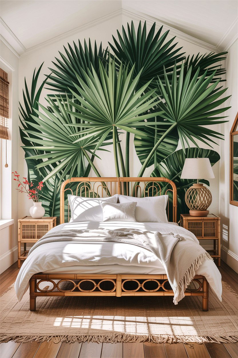 Tropical Bedroom - 30 bedroom photography ideas