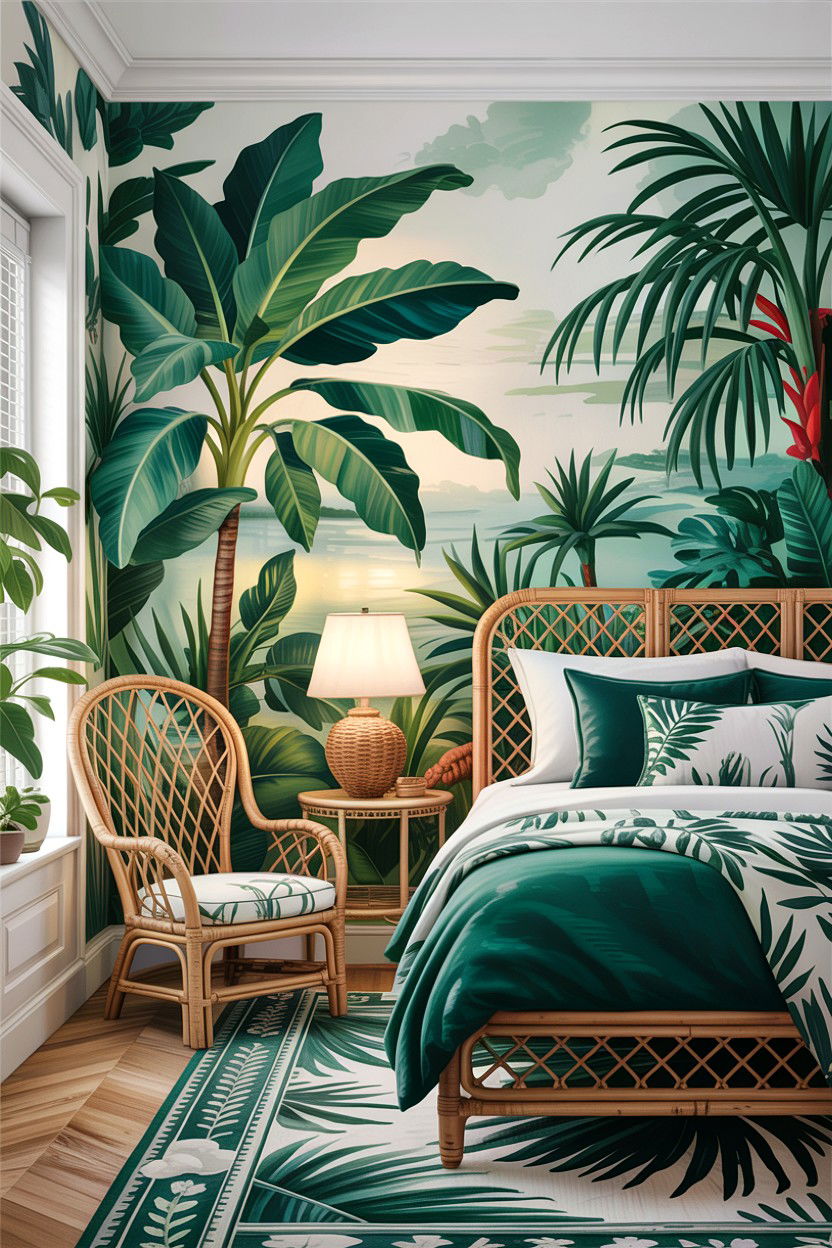 Tropical Bedroom - 30 bedroom renovation ideas