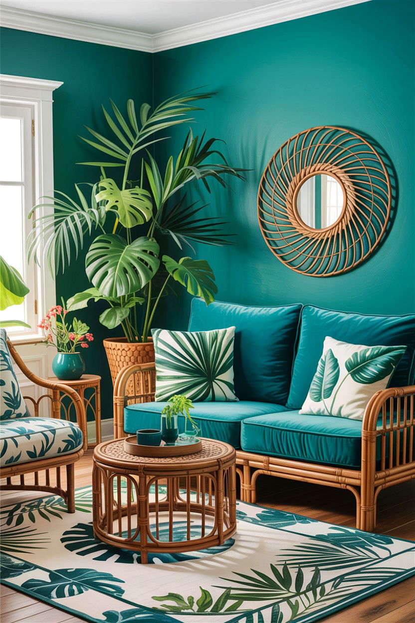30 Teal Living Room Design Ideas for a Modern Interior