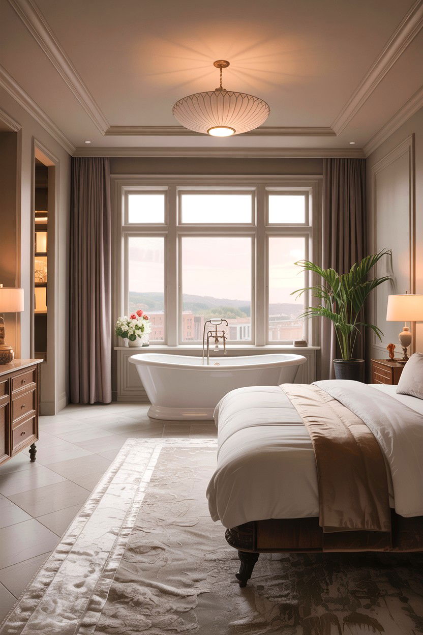 Tub In Bedroom - 30 freestanding tub ideas