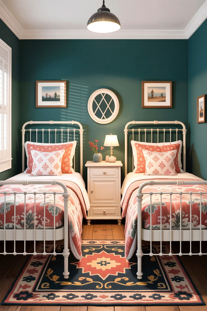 Twin iron bed - 30 bedroom iron beds