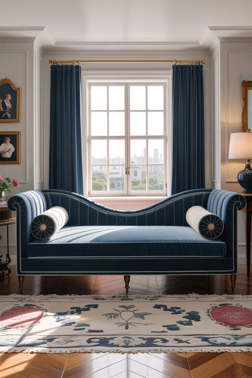 Upholstered Daybed - 30 living room English furniture ideas