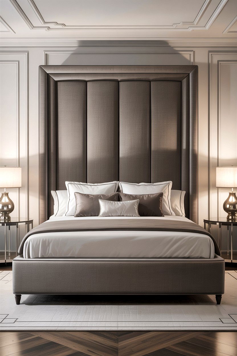 Upholstered Headboard Tutorial - 30 bedroom DIY headboard ideas