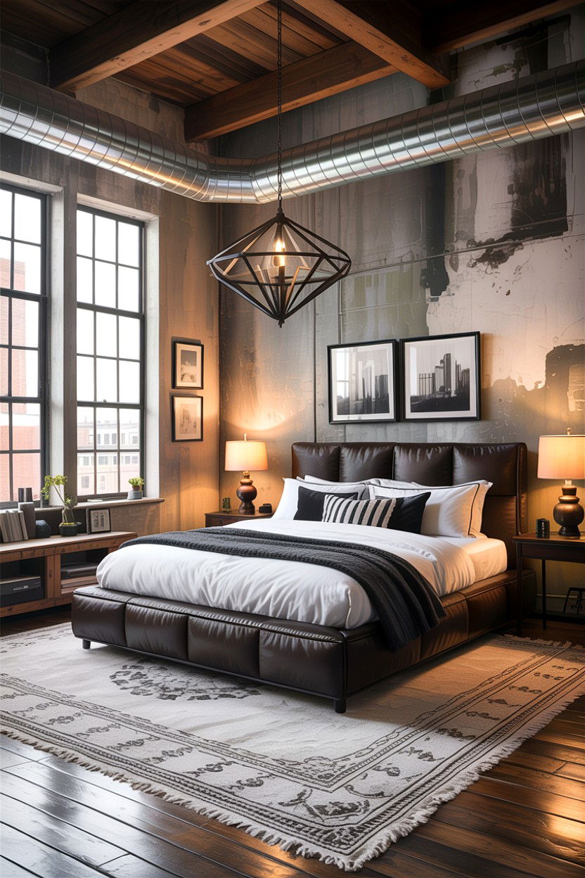 Urban Loft Bedroom - 30 bedroom inspiration boards