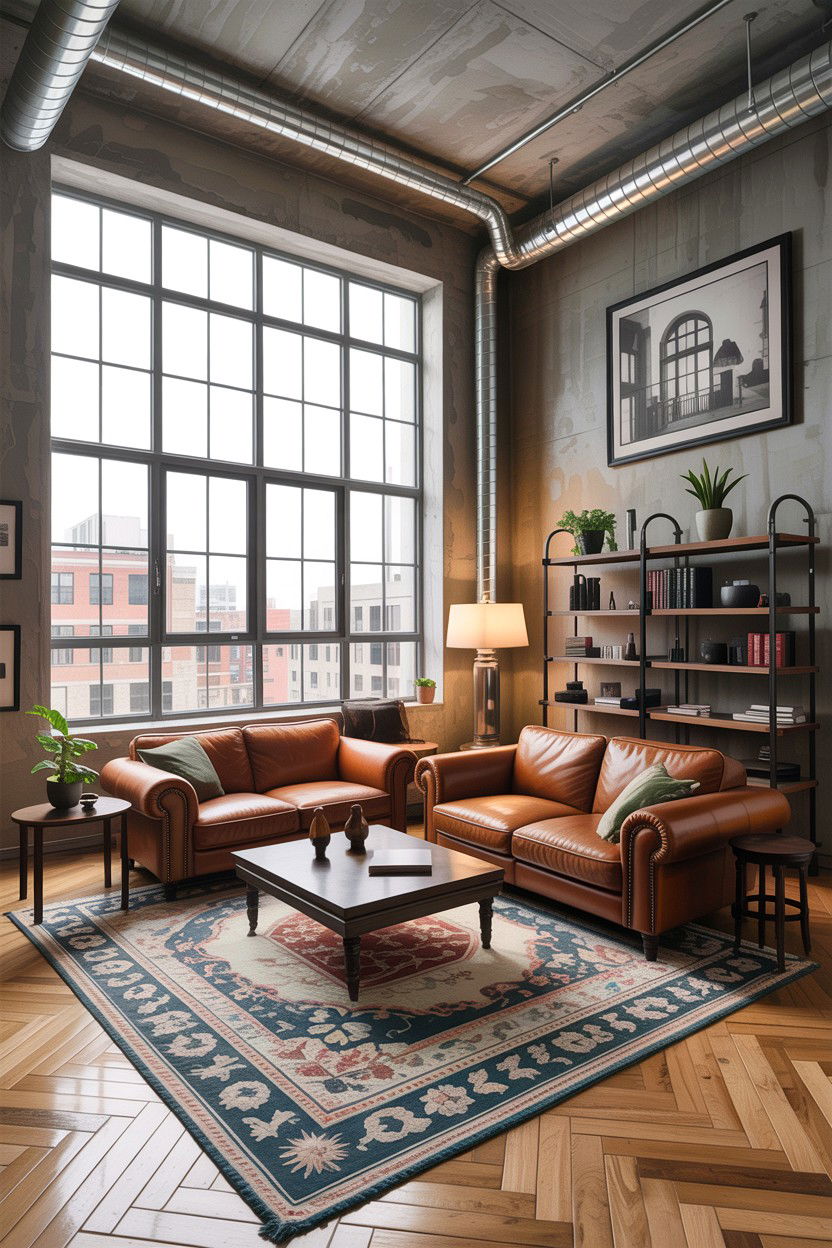 Urban Loft Living Room - 30 living room decor ideas