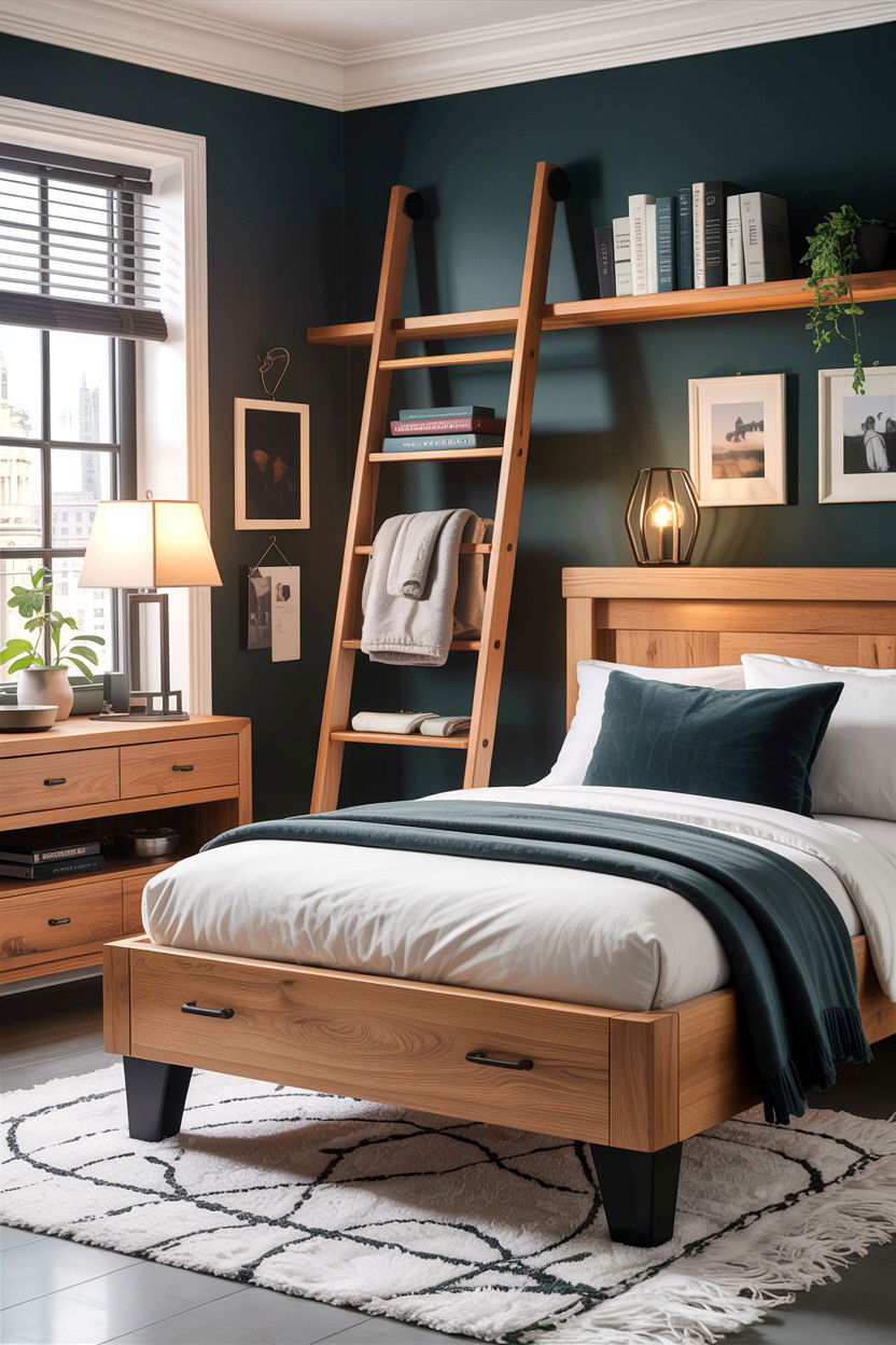 Urban Oak Bedroom Look - 30 bedroom oak furniture ideas
