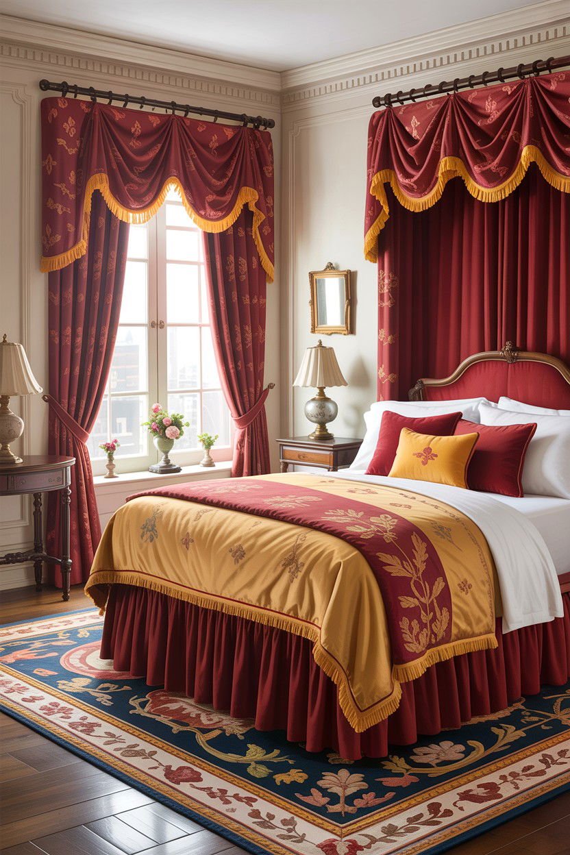 Valances - 30 bedroom window treatments