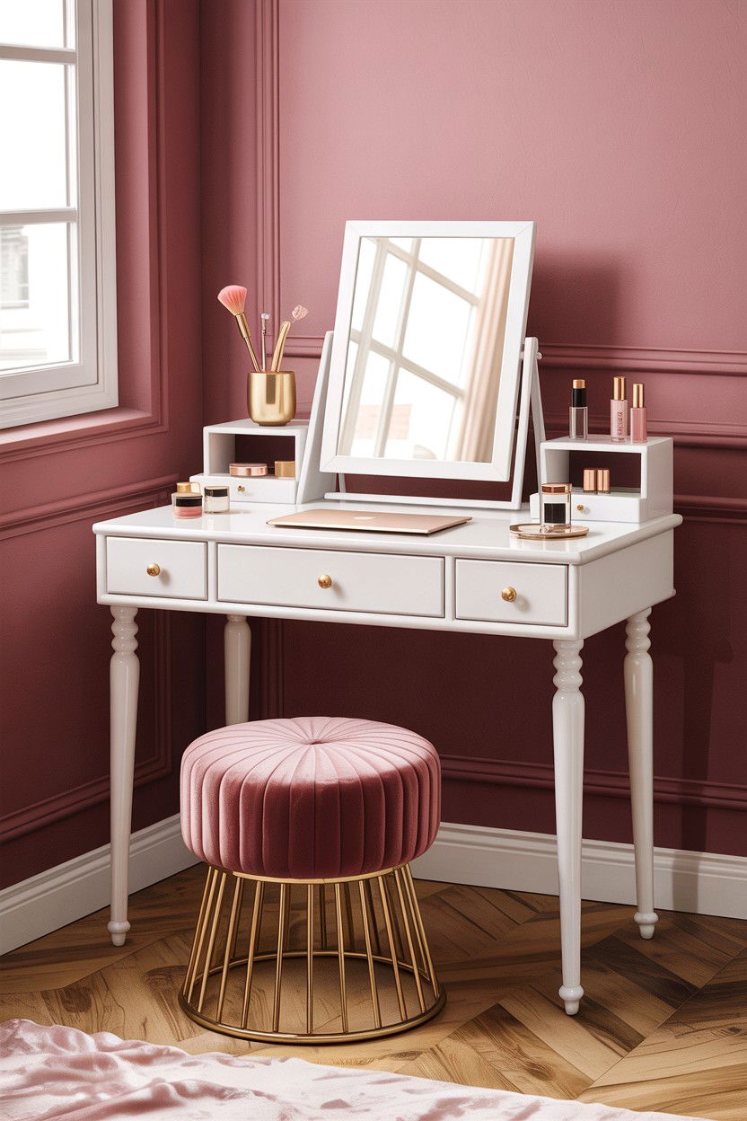 Vanity Desk Combo - 30 bedroom writing desks