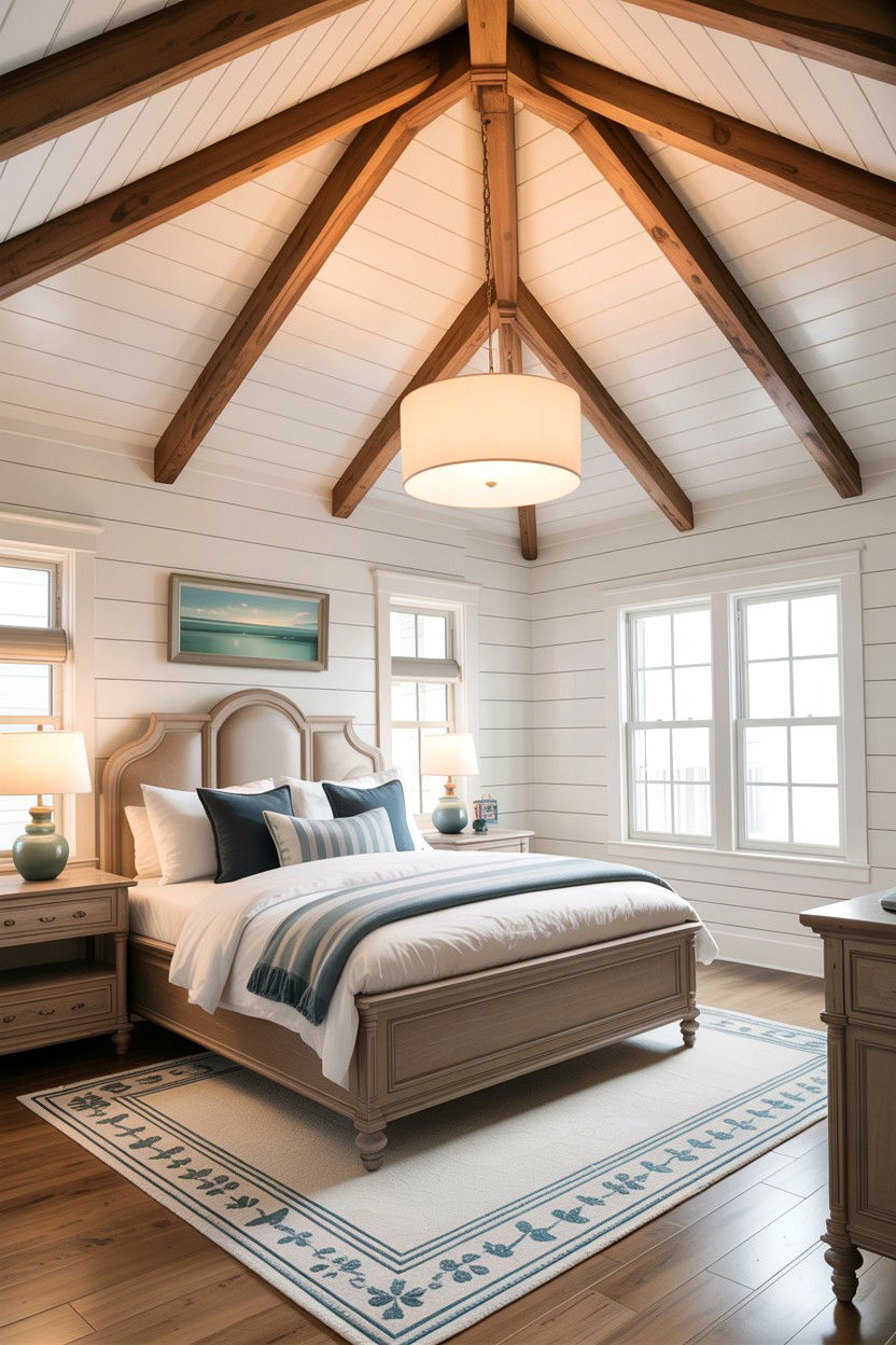 Vaulted Ceiling - 30 bedroom ceiling designs