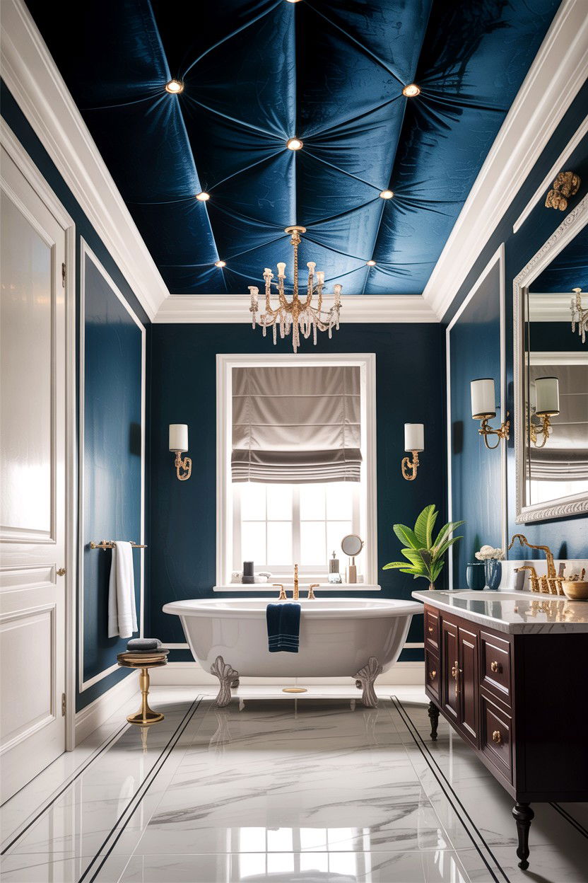 Velvet Ceiling Texture - 30 velvet bathroom ideas