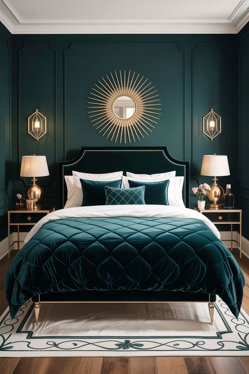 Velvet Coverlet Set - 30 bedroom coverlets