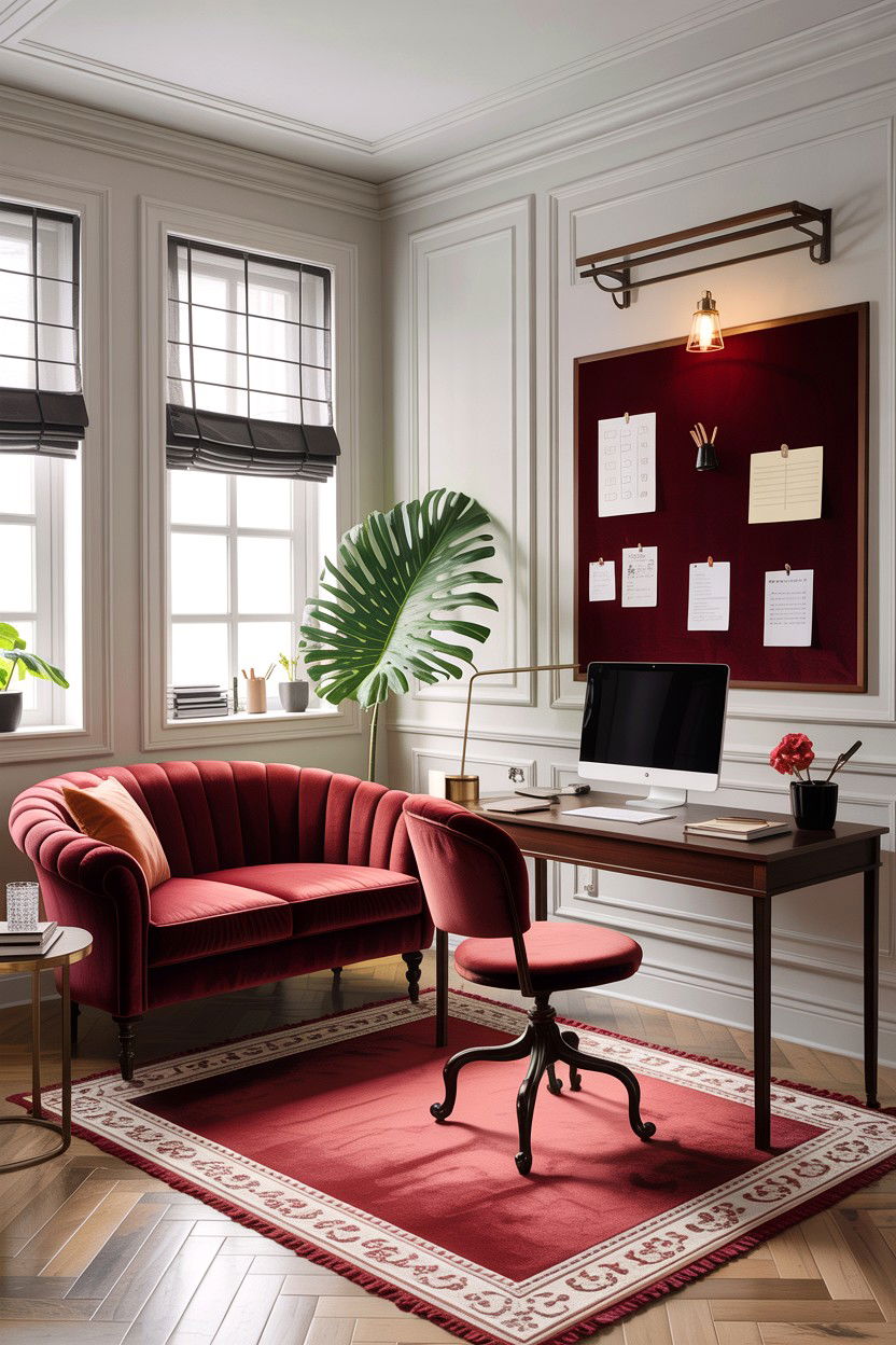 Velvet Guest Bedroom - 30 velvet accent ideas