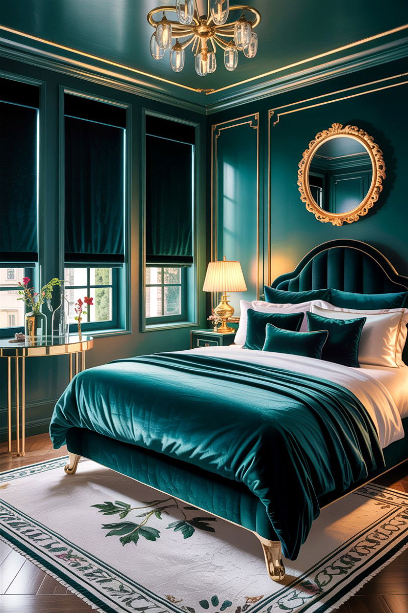 Velvet Roller Blinds - 30 bedroom roller blinds