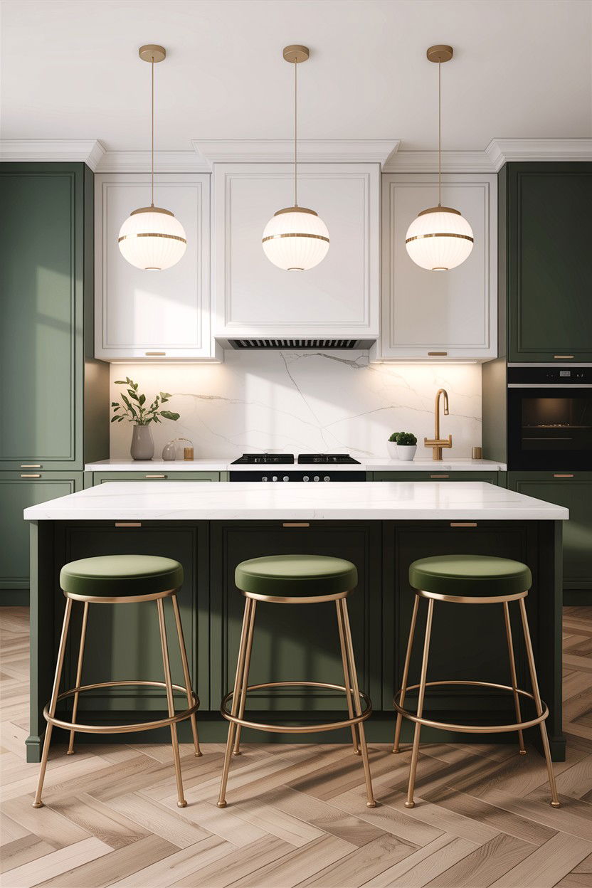 Velvet Stools - 30 velvet accent ideas