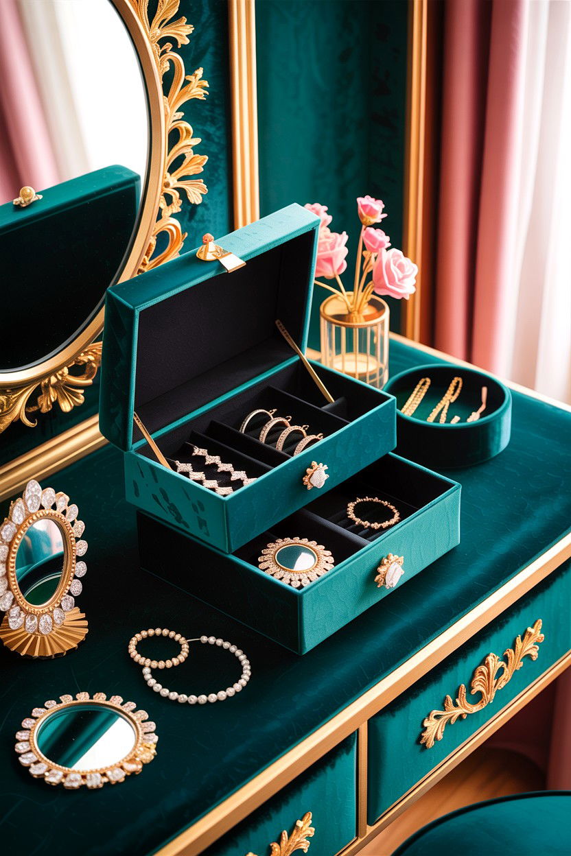 Velvet Storage Boxes - 30 bedroom storage bins