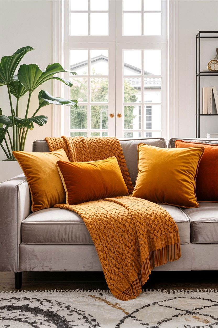 Velvet Throw Pillows - 30 velvet accent ideas