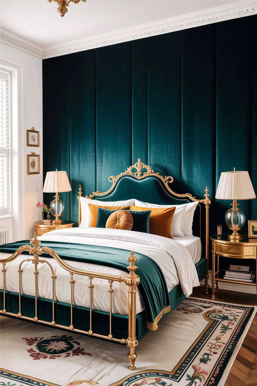 Velvet Wall - 30 bedroom accent walls