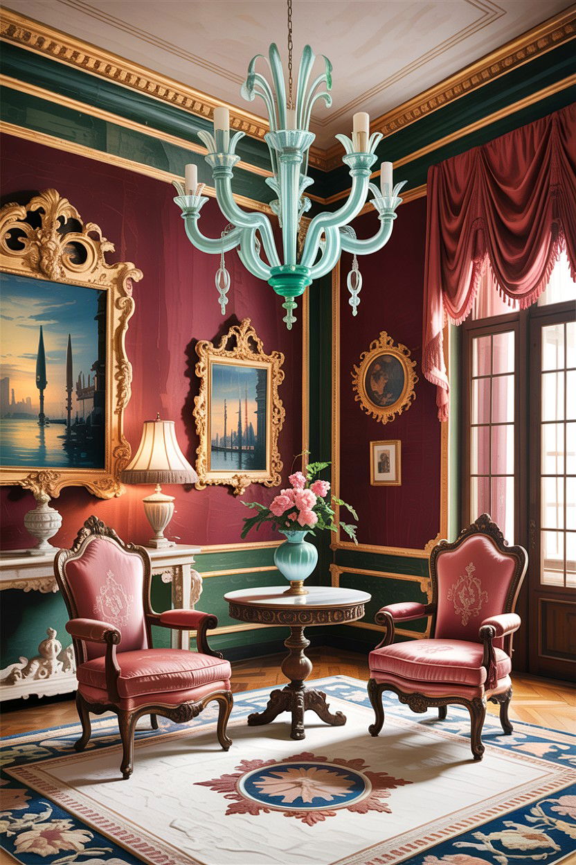 Venetian living room - 30 Italian living room ideas