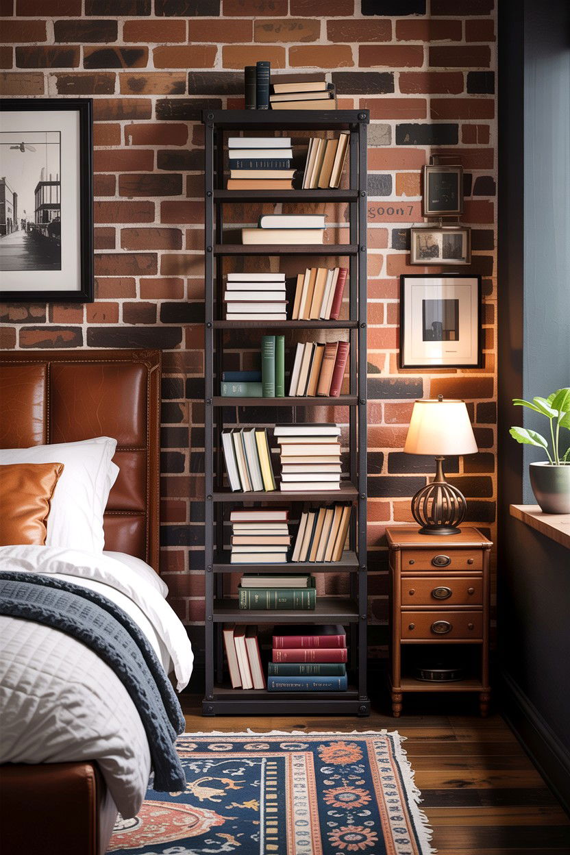 Vertical Book Tower - 30 bedroom book displays